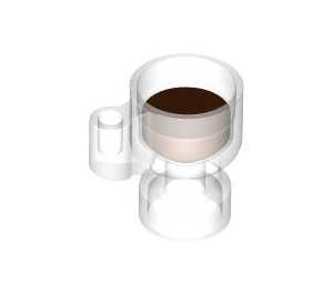 LEGO Transparent Cup with Brown Drink (68495)