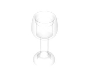 LEGO Transparent Curved Glass with Stem (33061)