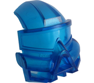 LEGO Transparent Dark Blue Bionicle Mask Kanohi Kaukau (32571)