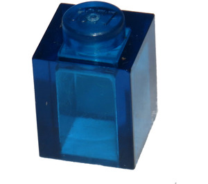 LEGO Transparent Dark Blue Brick 1 x 1 (3005 / 30071)
