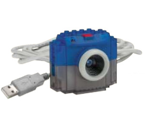 LEGO Transparent Dark Blue Camera with USB Wire