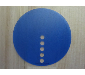 LEGO Transparent Dark Blue Design and Technology Panel, Large Circle