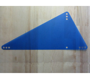 LEGO Transparent Dark Blue Design and Technology Panel,  Large Triangle