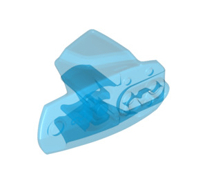 LEGO Bleu foncé transparent Hero Factory Armor avec Douille à rotule Taille 5 (90639)