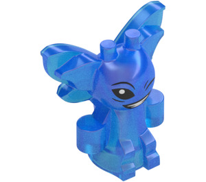 LEGO Ópalo azul oscuro transparente Cornish Winking Pixie (107505)