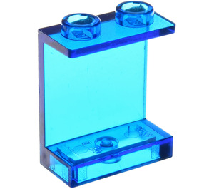 LEGO Bleu Foncé Transparent Panneau 1 x 2 x 2 sans Supports Latéraux, Tenons Creux (4864 / 6268)