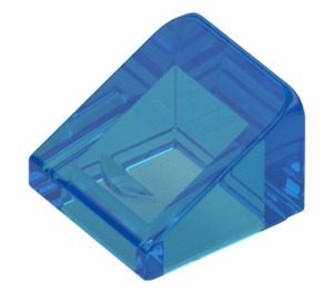 LEGO Transparent Dark Blue Slope 1 x 1 (31°) (50746 / 54200)