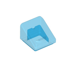 LEGO Transparant Donkerblauw Helling 1 x 1 (31°) (50746 / 54200)