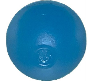 LEGO Transparant donkerblauw Technic Bionicle Bal 16.5 mm (54821)