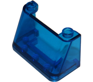 LEGO Bleu Foncé Transparent Pare-brise 2 x 4 x 2 (3823 / 35260)