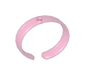 레고 투명한 다크 핑크 Bangle 45 x 57 x 12 ~와 함께 1 베이스 (47912)