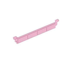 LEGO Transparentes dunkles Rosa Garage Roller Tür Abschnitt ohne Griff (4218 / 40672)