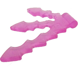 LEGO Transparentes dunkles Rosa Handheld Lightning Bolts (5688)