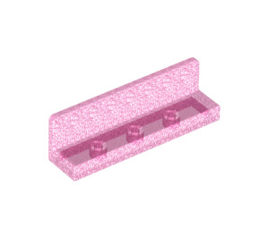 LEGO Transparent Dark Pink Opal Panel 1 x 4 with Rounded Corners (30413 / 43337)
