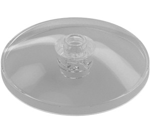 LEGO Transparent Dish 4 x 4 (Open Stud) (35394)