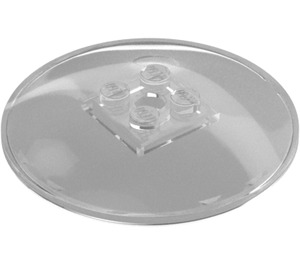 LEGO Transparent Dish 6 x 6 (35327 / 44375)