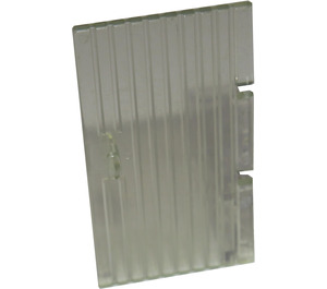 LEGO Transparent Door 1 x 4 x 6 Grooved (3644)