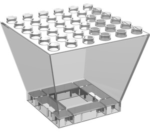 LEGO Transparent Duplo Control Tower (6361)