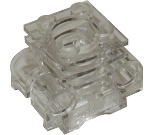 LEGO Transparent Motor Zylinder mit Schlitzen in der Seite (2850 / 32061)