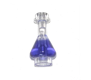 LEGO Transparant Flask met Purple Fluid (33027 / 38029)