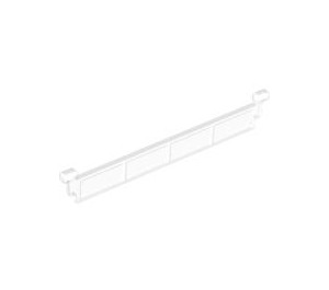 LEGO Transparent Garage Roller Door Section without Handle (4218 / 40672)