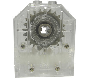 LEGO Transparente Gearbox 4 x 2 x 4 (Worm y 24-Diente) (45338)