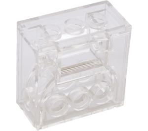 LEGO Transparent Gearbox för Worm Utrustning (6588 / 28698)