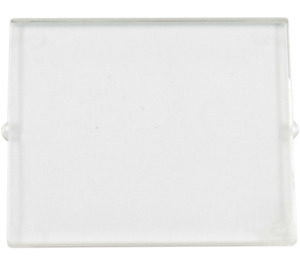 LEGO Transparant Glas voor Venster 1 x 4 x 3 (zonder cirkel) (3855)