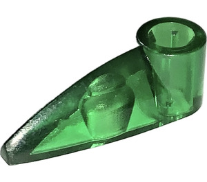 LEGO Transparent Green Claw with Axle Hole (Bionicle Eye) (41669 / 48267)