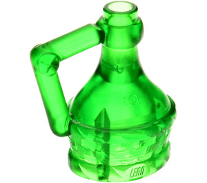 LEGO Przezroczysty zielony Fabuland Wine Pitcher (4429)