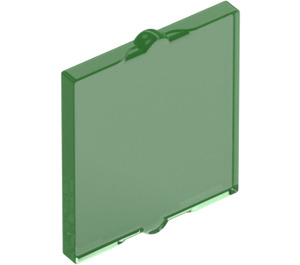 LEGO Transparent Green Glass for Window 1 x 2 x 2 (35315 / 86209)