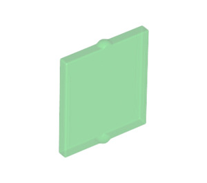 LEGO Transparent Green Glass for Window 1 x 2 x 2 (35315 / 86209)