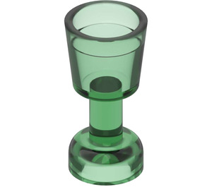 LEGO Transparent Green Goblet (2343 / 6269)