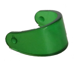 LEGO Transparent Green Helmet Visor (2447 / 35334)