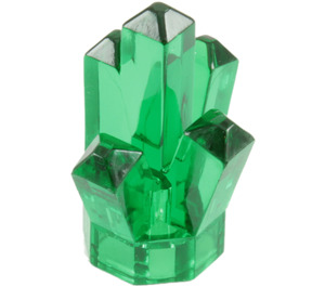 LEGO Vert transparent Osciller 1 x 1 avec 5 points (28623 / 30385)
