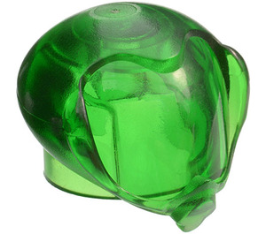 LEGO Transparent Green Round Bubble Helmet (30214)