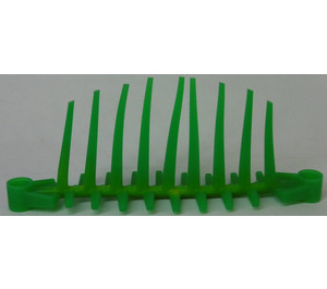 LEGO Verde trasparente Soft Barraki Spine 3 x 12 x 5 (57562 / 59616)