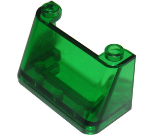 LEGO Transparent Green Windscreen 2 x 4 x 2 (3823 / 35260)