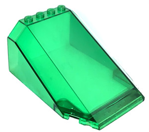 LEGO Transparentes Grün Windschutzscheibe 6 x 8 x 3 Keil (32086)
