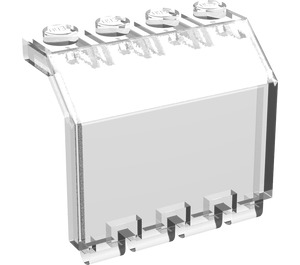 LEGO Transparent Hinge Panel 2 x 4 x 3.3 (2582 / 6139)