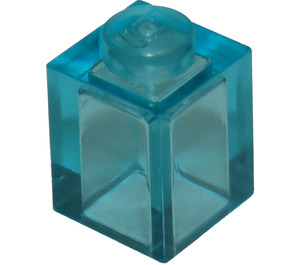 LEGO Transparent Light Blue Brick 1 x 1 (3005 / 30071)