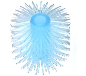 LEGO Transparent Light Blue Brush Ø24 x 18.2 (2498 / 99417)