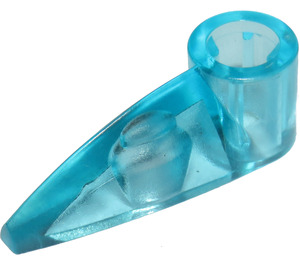 LEGO Bleu Clair Transparent Griffe avec Trou d'essieu (oeil bionique) (41669 / 48267)