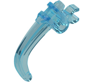 LEGO Transparent Light Blue Claw with Clip (30945 / 92220)