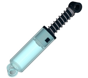 LEGO Transparent Light Blue Damper Shock Absorber with Undetermined Spring (32181)