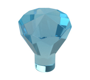 LEGO Transparentes Hellblau Diamant (28556 / 30153)