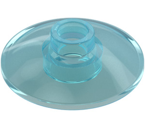 LEGO Transparent Light Blue Dish 2 x 2 (4740 / 30063)