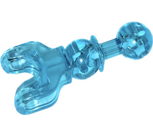 LEGO Bleu clair transparent Double Rotule avec Balle Socket (90609)