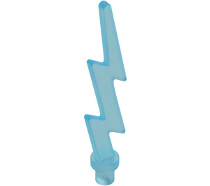 LEGO Transparentní světle modrá Electric Bolt (27256)