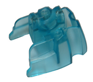 LEGO Transparant Lichtblauw Foot (87841)